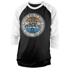 D&D Ocean Drive Baseball 3/4 Sleeve Tee