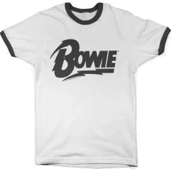 David Bowie Logo Ringer Tee
