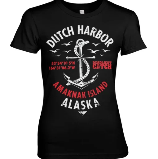 Deadliest Catch - Dutch Harbor Girly Tee