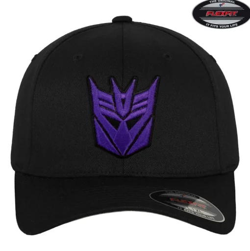 Decepticon 3D Patch Flexfit Baseball Cap