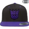 Decepticon 3D Patch Premium Snapback Cap