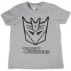 Decepticon Monotone Kids T-Shirt