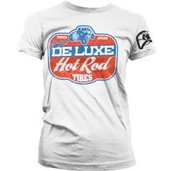 DeLuxe - Hot Rod Tires Girly T-Shirt