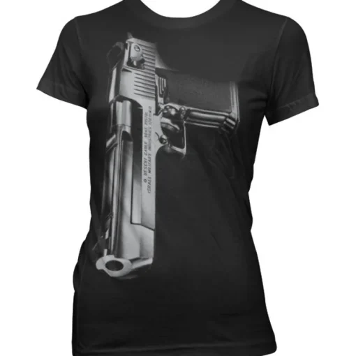 Desert Eagle Gun Girly T-Shirt