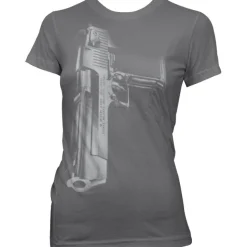 Desert Eagle Gun Girly T-Shirt