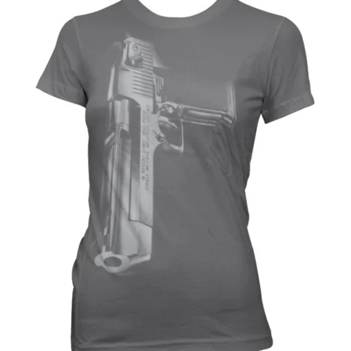 Desert Eagle Gun Girly T-Shirt