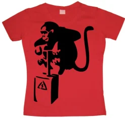 Detonator Monkey Girly T-shirt