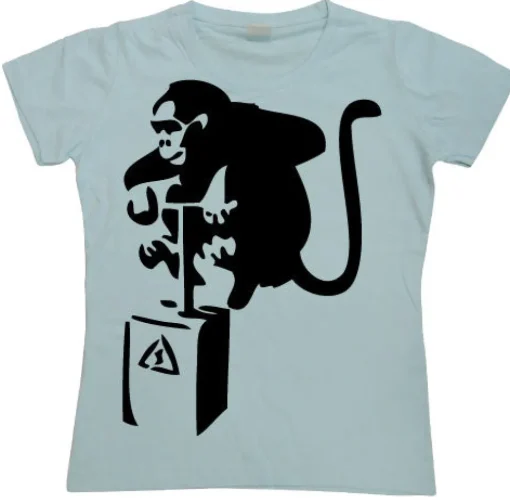 Detonator Monkey Girly T-shirt