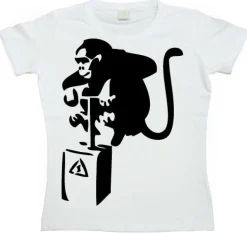 Detonator Monkey Girly T-shirt