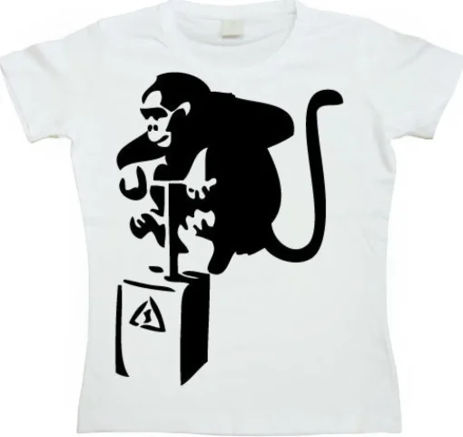 Detonator Monkey Girly T-shirt