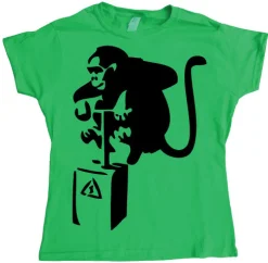 Detonator Monkey Girly T-shirt