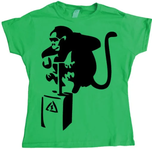 Detonator Monkey Girly T-shirt