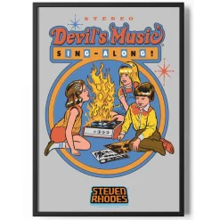 Devil's Music Sing-Along Poster Standard