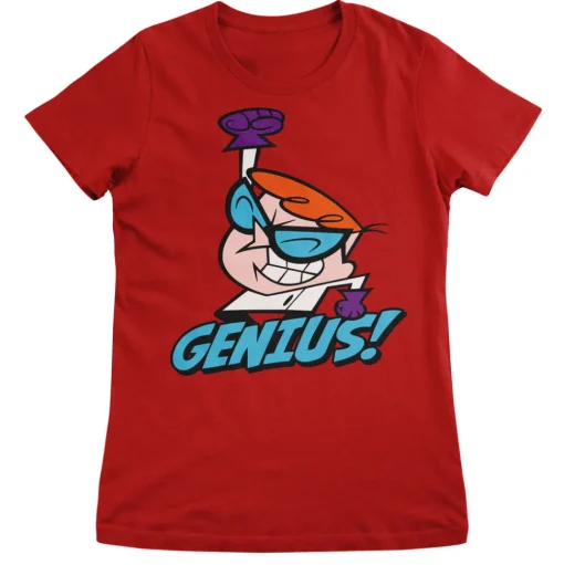 Dexter The Genius Girly Tee