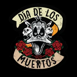 Dia De Los Muertos Sticker