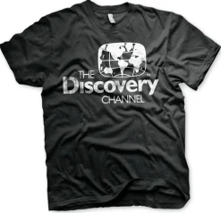 Discovery Channel Distressed Logo T-Shirt