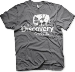 Discovery Channel Distressed Logo T-Shirt