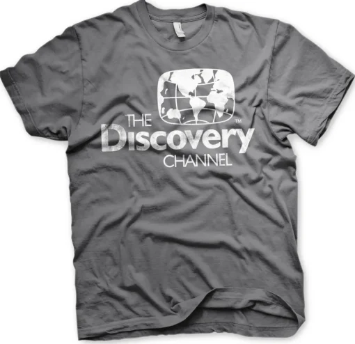 Discovery Channel Distressed Logo T-Shirt