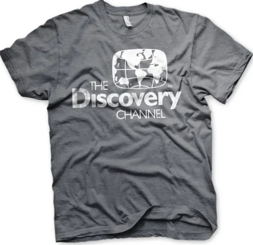 Discovery Channel Distressed Logo T-Shirt