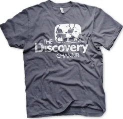 Discovery Channel Distressed Logo T-Shirt