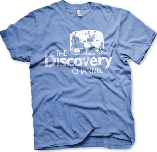 Discovery Channel Distressed Logo T-Shirt