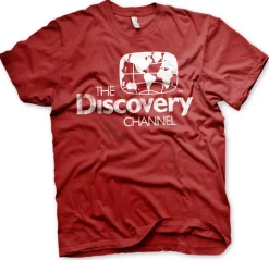 Discovery Channel Distressed Logo T-Shirt