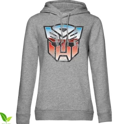 Distressed Autobot Shield Girls Hoodie