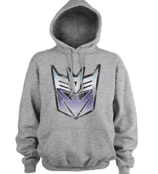 Distressed Decepticon Shield Hoodie