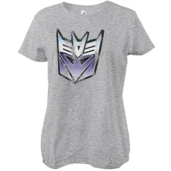 Distressed Decepticon Shield Girly Tee