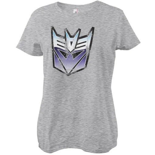Distressed Decepticon Shield Girly Tee