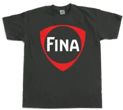Distressed Fina Logo T-Shirt
