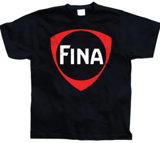 Distressed Fina Logo T-Shirt