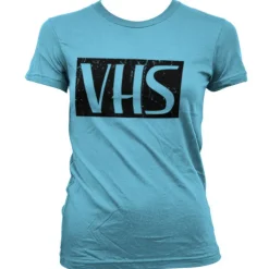 Distressed VHS Girly T-Shirt