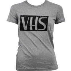 Distressed VHS Girly T-Shirt