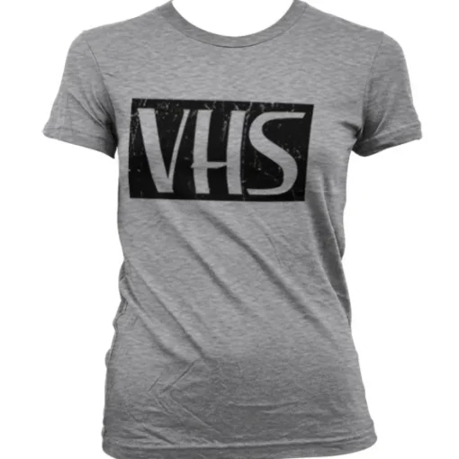 Distressed VHS Girly T-Shirt