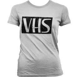 Distressed VHS Girly T-Shirt