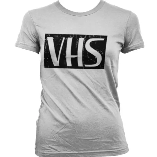 Distressed VHS Girly T-Shirt