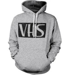 Distressed VHS Hoodie