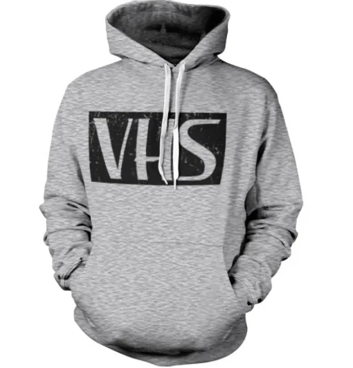 Distressed VHS Hoodie
