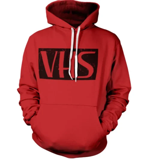 Distressed VHS Hoodie