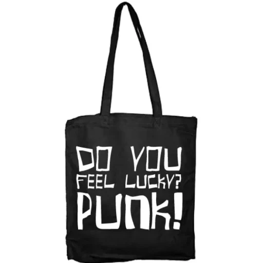 Do You Feel Lucky Punk Tote Bag