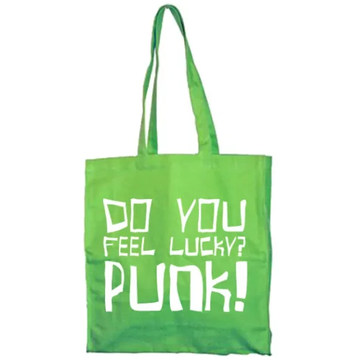 Do You Feel Lucky Punk Tote Bag