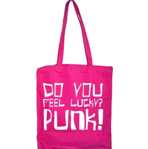 Do You Feel Lucky Punk Tote Bag