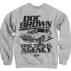Doc Brown Time Travel Agency Sweatshirt