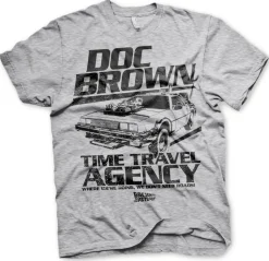 Doc Brown Time Travel Agency T-Shirt
