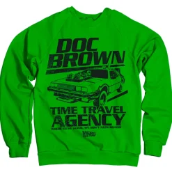 Doc Brown Time Travel Agency Sweatshirt