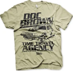 Doc Brown Time Travel Agency T-Shirt