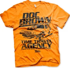 Doc Brown Time Travel Agency T-Shirt
