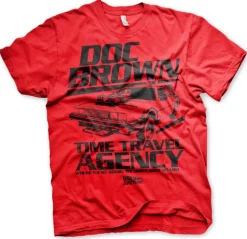 Doc Brown Time Travel Agency T-Shirt