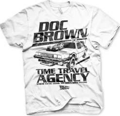 Doc Brown Time Travel Agency T-Shirt